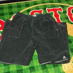Vintage 2001 Adidas Sweatpants Wide Leg Y2K Baggy Men’s L Black